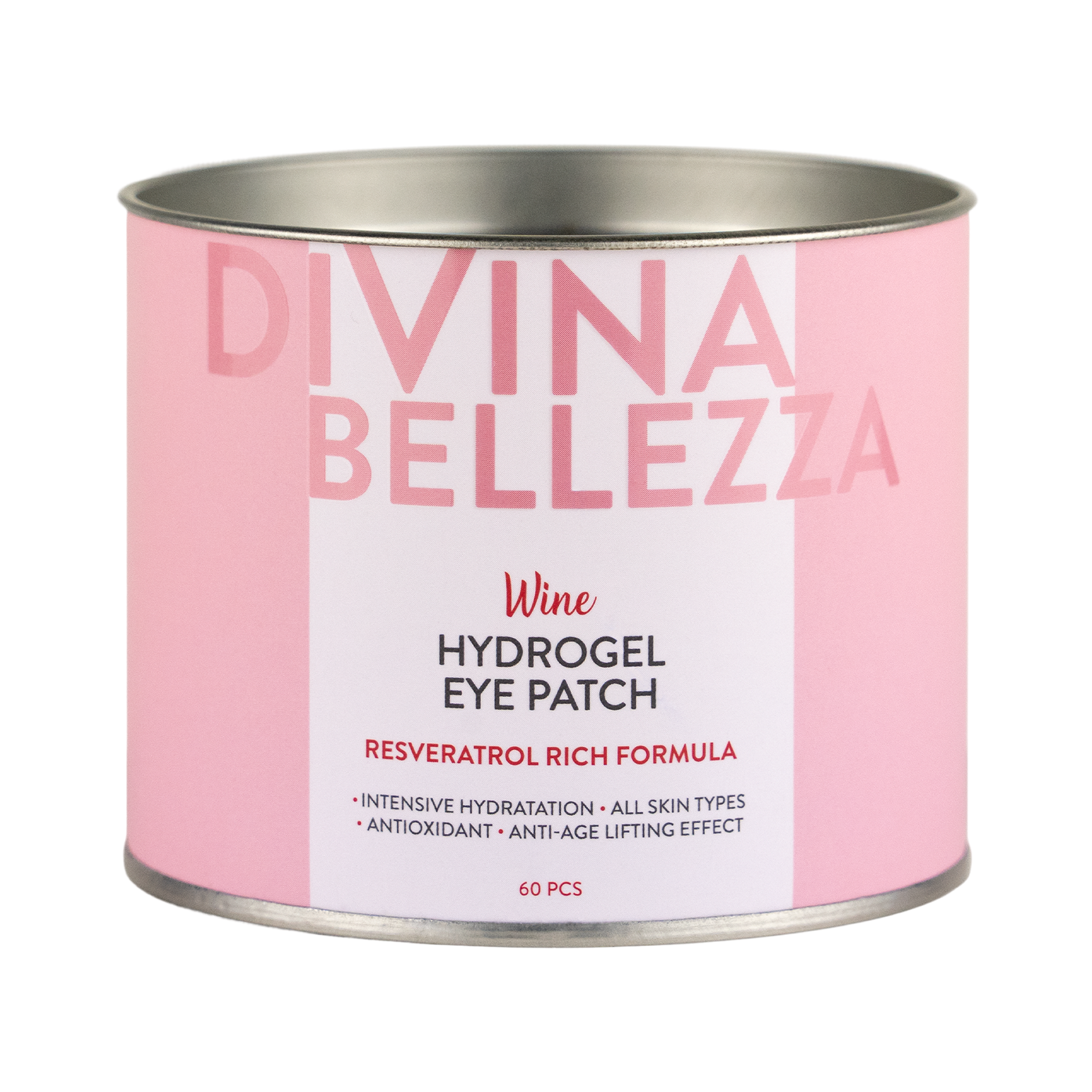 Патчи гидрогелевые для кожи вокруг глаз с  экстрактом вина