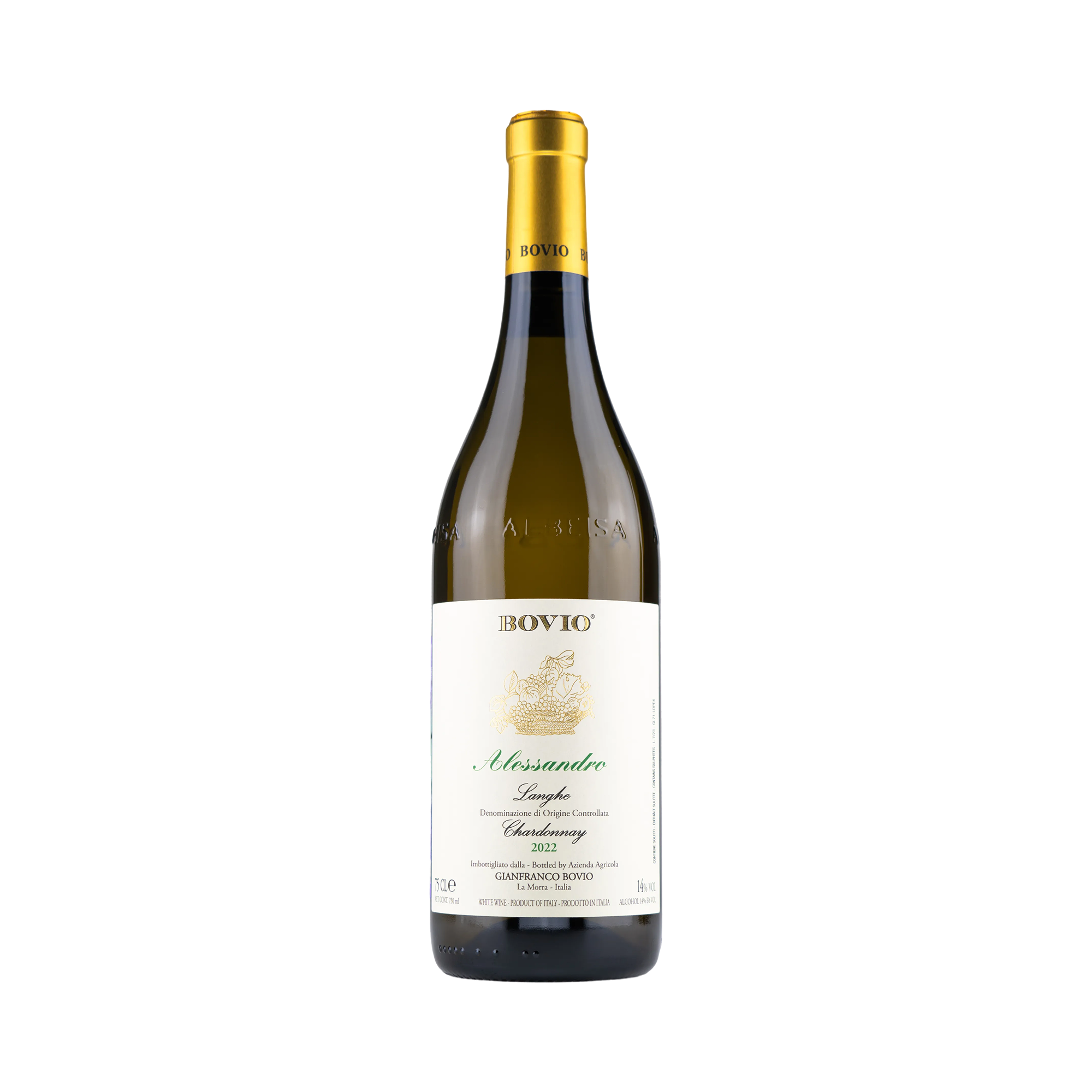 Langhe DOC Alessandro (Chardonnay) Bovio
