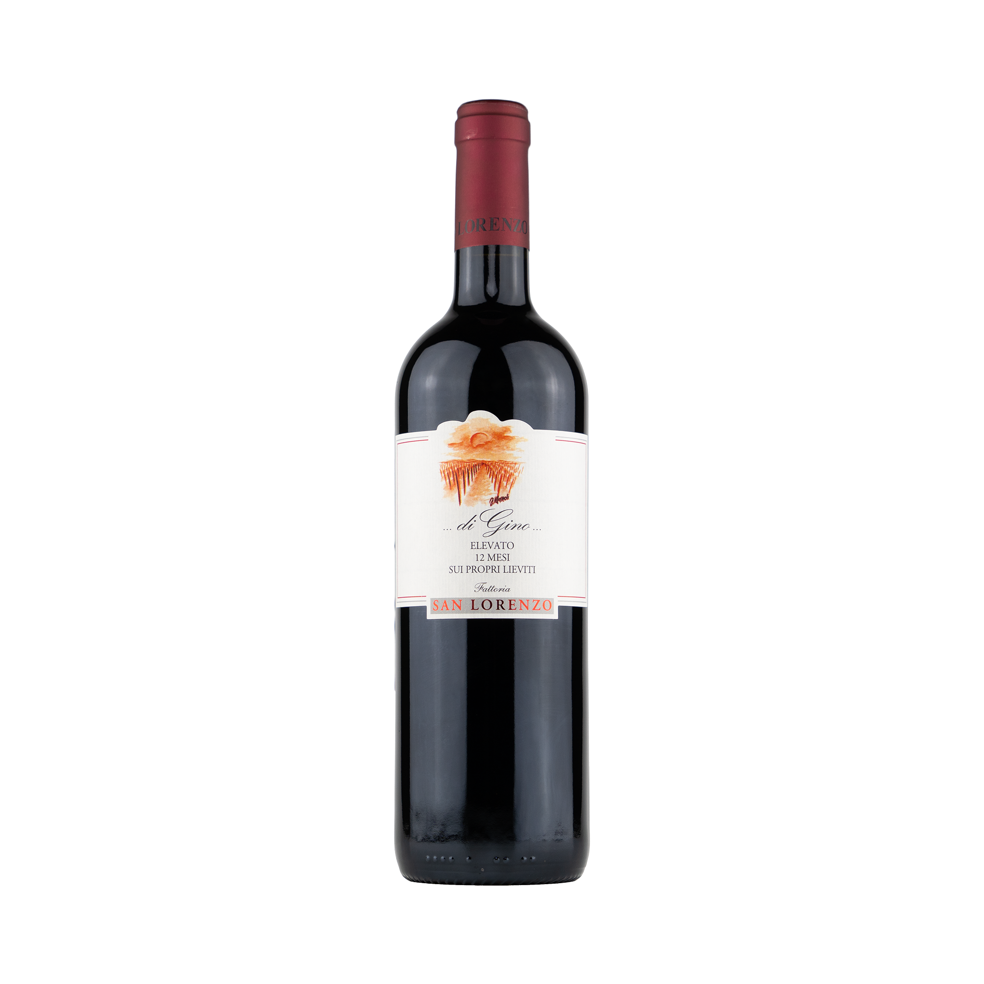 di Gino Marche Rosso IGT, (Montepulciano, Sangiovese), unfiltered