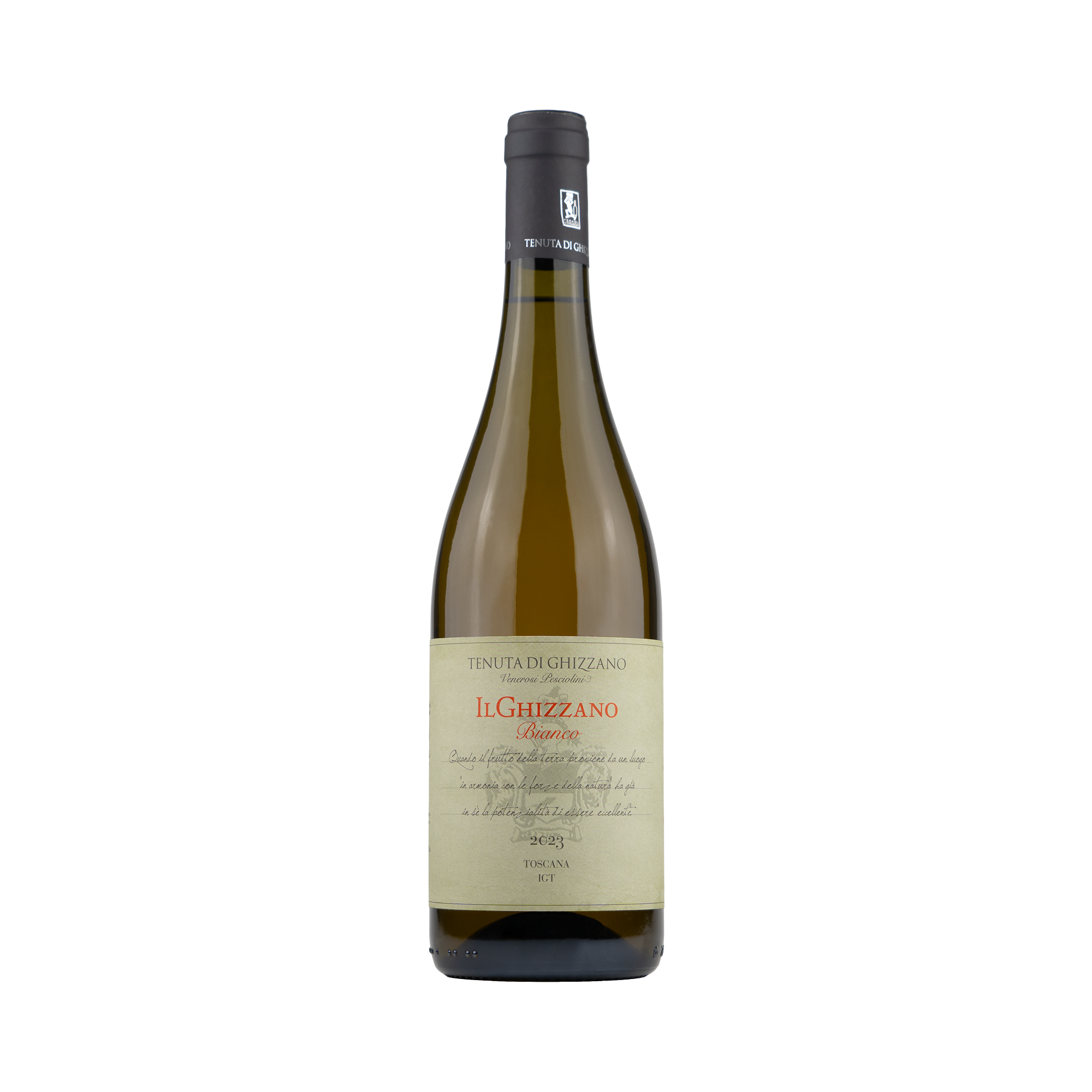 Il Ghizzano Bianco IGT Costa Toscana Tenuta di Ghizzano (Vermentino 50%, Trebbiano 30%, Malvasia Bianca 20%), Demeter