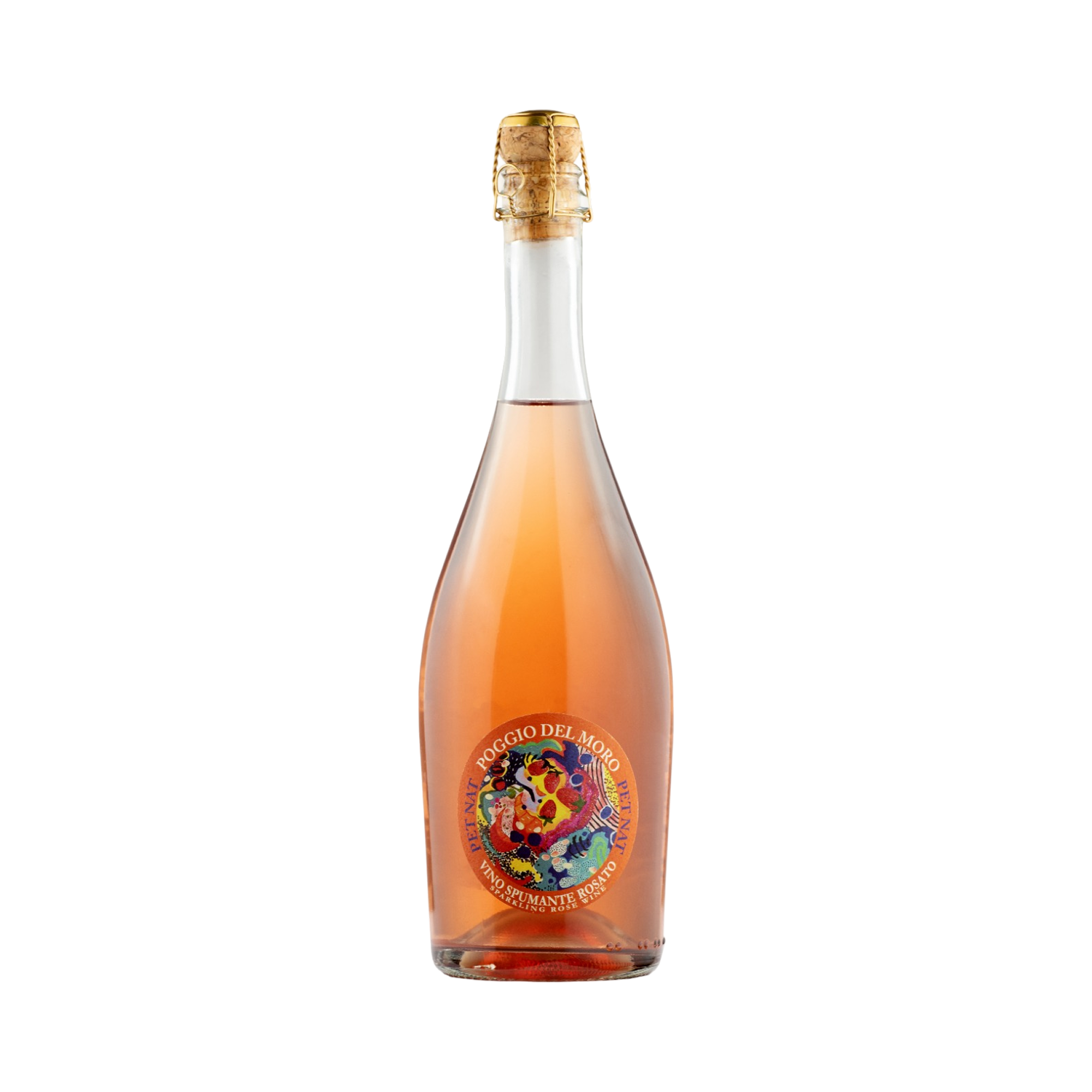 Pet Nat Rosato Spumante Toscana IGT  Poggio del Moro (Sangiovese)