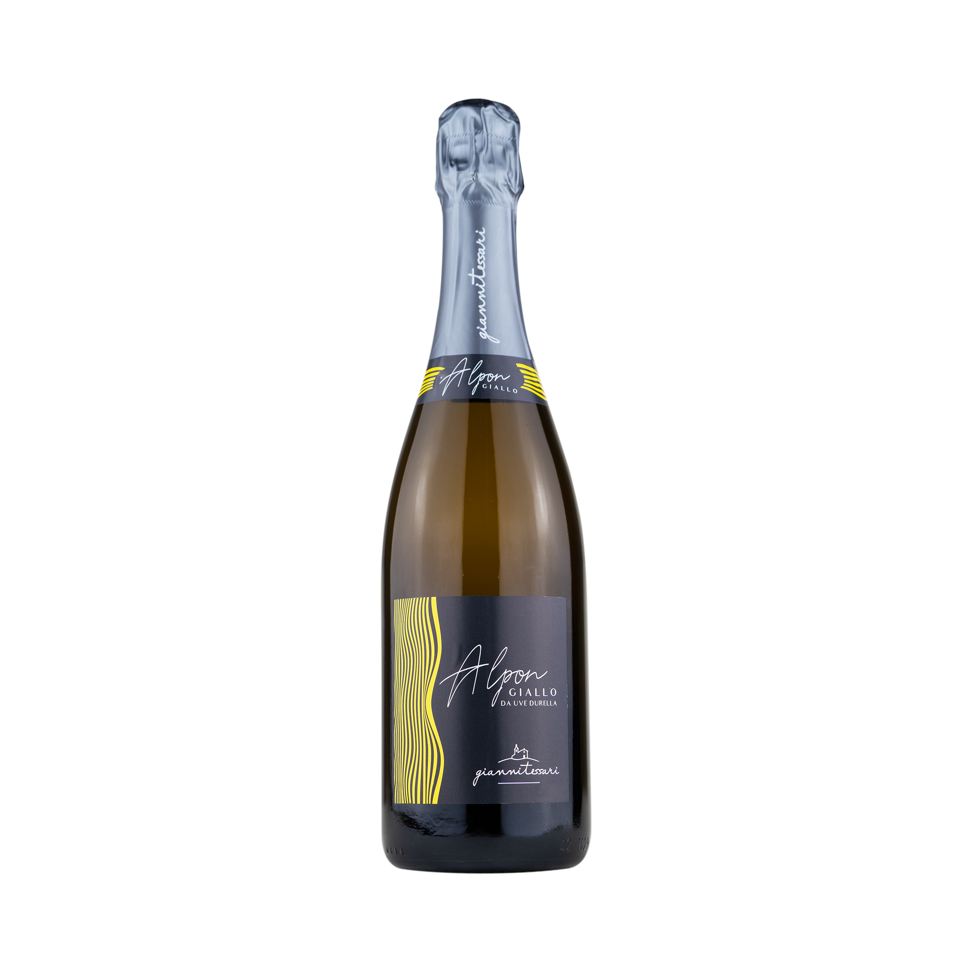 Alpon Durello Spumante Extra Dry Giallo Giannitessari (Durella, Garganega)